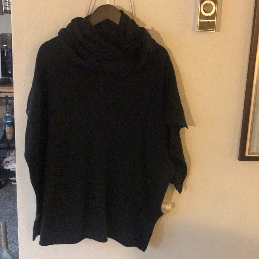 Donated! Black poncho